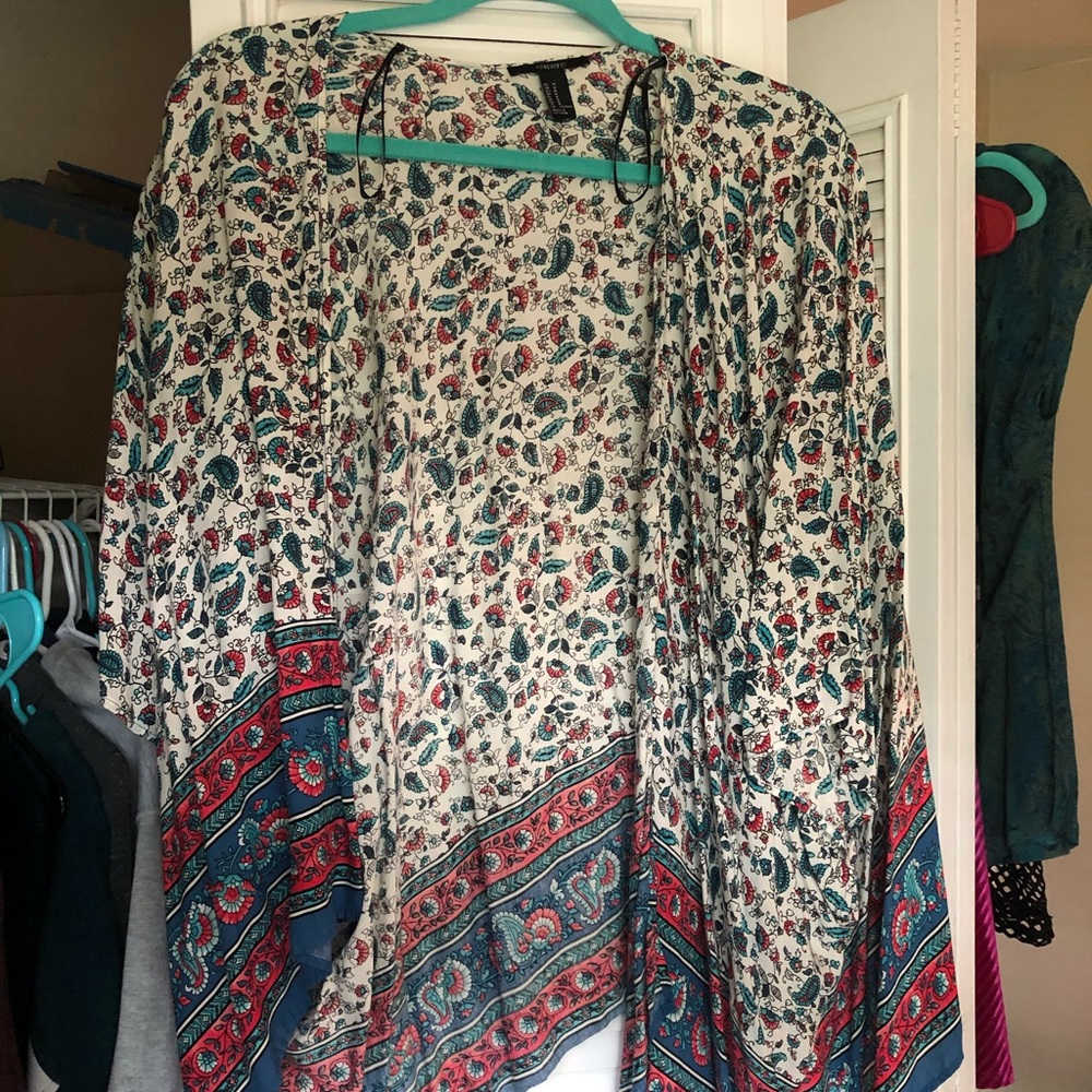 Forever 21 Floral Kimono